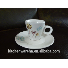 Haonai 210914 ceramic cup and saucer, ceramic cups &saucer
